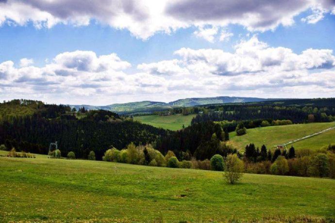 Ferienwohnung Panoramablick Postwiese Winterberg Luaran gambar